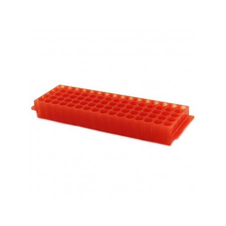 Scientific Specialties Micro-Tube Racks/Plates, Orange, 5/PK 164004